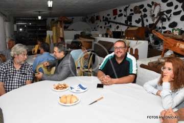 Encuentro de NC de Telde con la ciudadanía (Foto Antonio Alí)